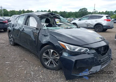 2022 Nissan Sentra Sv Xtronic Cvt из США, поврежденный, VIN 3N1AB8CV1NY293475